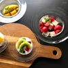 Bols en verre salade bol tasses de dessert de crème glacée transparente Fruit pour le bricolage