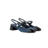 Caviglia avvolgono tacchi alti tacchi alti marchi Ballet Ballet Donne Slip di punta rotonda su designer Ladies Pumps Silk Butterfly Knot Abito da festa per feste femminile femmina