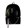 Рюкзак Harajuku смешные Creepypasta 3D Print Student School Bags Unisex Oxford Водонепроницаемые ноутбуки Многофункциональные рюкзаки рюкзаки