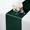 10pcs/set sate satin table runner 30 см x 275 см для свадебной вечеринки Банкет Дома