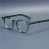 Zonnebrillen frames 2024 Fashion vintage jelly acetaat frame myopia optische leesglas klassieke ovale handvaartuigen dames man hoge kwaliteit