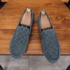 Chauffes de chaussures décontractées hommes 2024 Été confortable à lacets classiques de mode de mode de haute qualité bateau en cuir de haute qualité