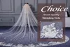 Real Image 2020 Selling 3 Meters Long Cheapest Cathedral Length Ivory Champagne Bridal Veils with Comb Veu De Noiva Longo Wed1325328