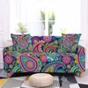 Chair Covers Mandala Elastic Sofa For Living Room 3D Floral Print Stretch Slipcovers Couch Corner Cover L Shape Need 2pcs