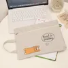 Storage Bags A4 File Holder Cartoon Double Layers Documents Pocket Pouch Bag Office School Stationery Desk Organizer