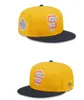 "San Francisco" SF Caps 2023-24 unisex baseball cap snapback hatt ord serie mästare omklädningsrum 9fifty solhatt broderi vår sommarkapsel grossist a1