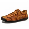 Casual schoenen Handgemaakte herenleren mocassins Loafers Outdoor Men Rijden niet-slip sneakers Zapatillas HOMBRE