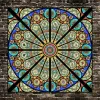 Filmer Privacy Windows Film Frosted Stained Glass Vintage Window Stickers Selfadhesive Chapel Cling Church Style Glass Sticker