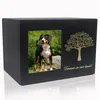 Other Dog Supplies Pet Memorial Urns For Dogs Or Cats Ashes Wooden Cremation With Personalized Po Frame Keepsake Box Loss Sympathy Rem Dhn6M