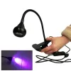 Kits Desktop LED Mini Nail Lights Dryer UV Lamp Ultraviolet Flexible Clipon Desk Mini USB Gel Curing Manicure Pedicure Salon Tools Tools