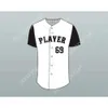 GDIR 69 Baseball Jersey a cousu n'importe quel joueur ou numéro de nouveau ED