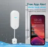 検出器Tuya WiFi水漏れ探知器水オーバーフローレベルセンサーセキュリティ保護サウンドアラームリモートモニターアラームスマートライフアプリ