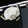 Designer Woman Charm Bracelets Chanells Luxury Fashion Marque Lettre C Logo Bracelet Pearl Femmes Silver Bracelet Bijoux Gol