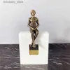 Arts and Crafts European Style Resin Sittin Man Ornement Sculpture humaine Livin Room Decoration Crafts New Home Ift Home Decor Accessoriesl2447