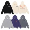 Sweat à capuche de créateur Sweater Lettre classique Print Sweat-shirt Graphic Loose Drawstring Coton Pullover Pullor Five Color