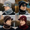 Braços Brand Skullies Beanies Chapéus de inverno masculino para homens Lenço de chapéu de chapéu Beanie Beany Masculino Homme Gorro Bonnet Caps