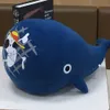 Films TV Toy en peluche 42 cm de haute qualité Gift Fashion Gift One Piece Raab Laboon Poll Doll the Straw Hat Pirates Signe Whale Island Farged Toy 240407