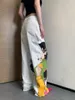 Kvinnors jeans reddachic anime figur grafisk pojkvän 90 -tal retro skater överdimensionerade casual wide ben byxor kvinnor män harajuku y2k byxor