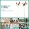 Dekorativa blommor 2 PCS Fake Festival Accessory Artificial Plants Simulated Decorations Diy Arrangement Ornament