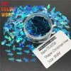 Glitter TCT218 Holograficzny kolor choinki 8mm paznokcie gwóźdź