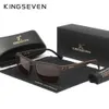 Kingseven Design Sunglasses 남성 여성 운전 눈 보호 UV400 편광 안경 안티 슬립 고품질 TR90 안경 240402