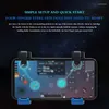 Contrôleurs de jeu pour Contrôleur mobile PUBG One-Keys Changement à 4 vitesses Fréquence Joystick Gandage Button Aim Bouton GamePad