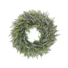 Dekorativa blommor Lavendel Fake Wreath - Low -Carbon och Miljövänlig dekoration för Home Simple Fresh