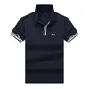 Patronlar Polo Gömlek Erkek Polos Tişörtleri Tasarımcı Sıradan İş Golf T-Shirt Saf Pamuk Kısa Kollu T-Shirt ABD Yüksek Sokak Moda Marka Yaz Top Giyim IC9U