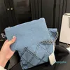 designer bag Garbage women's Denim Shopping Bag Tote diamond gingham on tote the go Shoulder crossbody bag