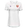 24 25 Universidad de Chile Womens Soccer Courseys Fernandez Palacios Assadi Mateos Diaz Home Blue Away White Football Shirt بأكمام قصيرة من الزي الرسمي للبالغين