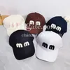 Designer Canvas Baseball Cap Letter Cappello ricamato per uomini Donne Outdoor Leisure Sports Duck Lingua Coppia Cappella