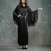 Home Clothing Satin Silk Kimono szata łazienka Suknia ślubna Jesienna Elegancka cienkie piżamę damskie sukienka domowa 2024L2403