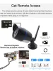 Cameras 1080P Wifi Bullet Camera IP Cctv Security Wireless Infrared Video Audio Surveillance Outdoor Waterproof Home Cam Ipcam Onvif