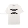 24 SS Summer Mens Designer T Shirt Casual Man Dames T-stukken met letters Print O-Neck korte mouwtoppen Verkoop mannen Hip Hop Kleding