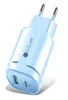 Mobiltelefonladdare USB PD Dualport 20W Fast Charging Head AC Dualport Highpower Highquality Adapter5116685