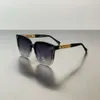Modeontwerper CH Top zonnebrillen CH0775 Modieuze zonnebril voor vrouwen met holle letters voor afslank- en UV -bescherming Hoge kwaliteit zonnebril
