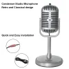 Microphones New Classical Design Vintage Retro PC Laptop Studio Gooseneck Microphone MIC MICFE19