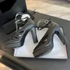 Süper yüksek topuk kadın tasarımcı sandaletler mokasenler süet aplike sandalet tıknaz topuk 10 cm balık ağız vintage sandaletler Slingbacks elbise ayakkabı seksi düğün ayakkabıları