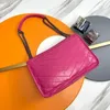 Toes 2024 Luxe designer Handtas Real Echte lederen damestas Crossbody Cowhide Een schouder Kleine vierkante topkwaliteit