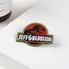 Dinosaur Movie Enamel Pin Dinosaur Badges Custom Brooches Pastel Lapel Pin Shirt Dark Punk Adventure Jewelry Gift Fans Wholesale