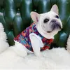 Dog Apparel Autumn And Winter Pit Bull Year Thickened Festive Vest Pet Puff Year'S Dress