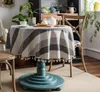 Table Cloth 150cm Cotton And Linen Round Elegant Brand Dining Cover Home Decoration Mantel Redondo De Mesa