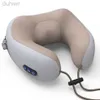 Massager per il massaggio elettrico a forma elettrica a forma di cuscinetto a forma di a forma di ricarica ricaricabile ricarica di terapia cervicale di viaggio per la casa del rilassamento a casa 240407