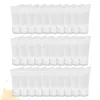 Bouteilles de rangement 25 pcs pour la crème à la crème à la crème rechargeable de la lotion de voyage de voyage de voyage lavage