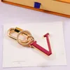 Keychains Lanyards car metal keychain men women 2024 fashion brand designers shoe keyring metal luxury Bag Pendant Accessories