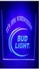 B08 BUD LIGHT IT039S 17:00 da qualche parte Beer Bar Club 3D segni LED NEON LIGHT1283760