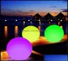 Accessoires de piscine Swimming Water Sports Outdoors Outdoorspool Assories Outdoor Imperproof 13 Color Ball Ball LED Garden plage P8195119