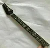 Electric Guitar Neck Ersättning 24fret Maple Rosewood Fingerboard Tree Inlay6739320