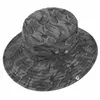 Wide Brim Hats Bucket Upf 50 + Bucket Hat Mens Bob Boonie Summer UV Protection Camo Randonnée Military Tactical Outdoor Sun Q240403