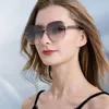 Nuovi occhiali da sole da donna alla moda Nylon Grucking Grucking Grucking Sleming Gradient Trend B8OD B8OD